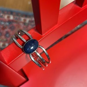 Lapis Cuff Bracelet